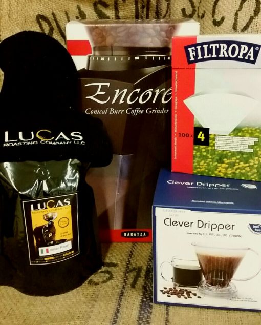 Baratza Encore Bundle (Clever Dripper, Coffee, Winter Hat)