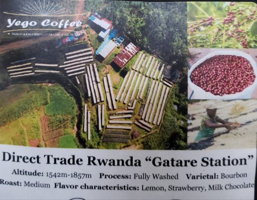 Direct Trade Rwanda "Gatare Station" Coffee